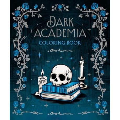 Dark Academia Coloring Book