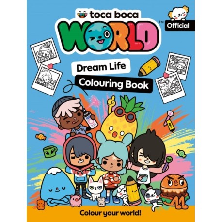 Toca Boca Dream Life Colouring Book