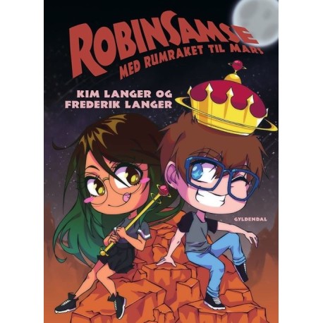 RobinSamse 6 - RobinSamse med rumraket til Mars