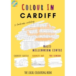 Cardiff Colouring Book (A4)