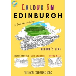 Edinburgh Colouring Book (A4)