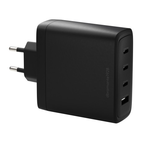 IT - EU W. Charger - 3xUSB-C 140W + 1xUSB-A - BLK