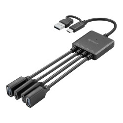 SANDBERG USB-C/A to 2A+2C Splitter