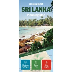 Lonely Planet Sri Lanka Planning Map
