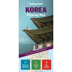 Lonely Planet Korea Planning Map