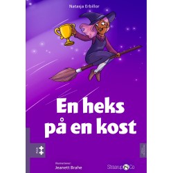 En heks på en kost
