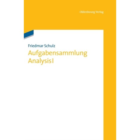 Aufgabensammlung Analysis I