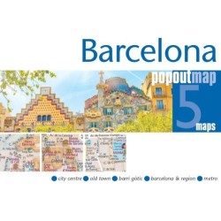 Barcelona Popout Maps