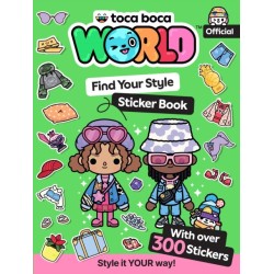Toca Boca Find Your Style Sticker Book