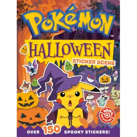 Pokemon Halloween Sticker Scene