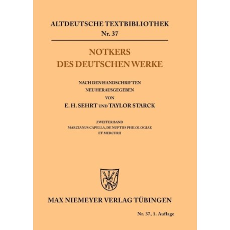 Notkers des Deutschen Werke