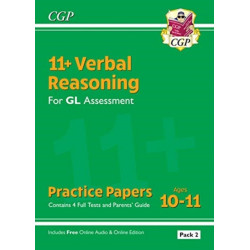 11+ GL Verbal Reasoning Practice Papers: Ages 10-11 - Pack 1 (with Parents' Guide & Online Ed)