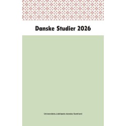 Danske Studier 2026: Tidsskrift for dansk sprog, litteratur og folkeminder