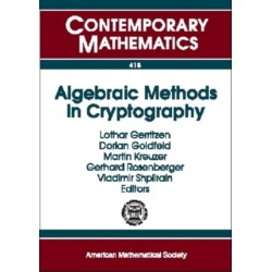 Algebraic Methods in Cryptography