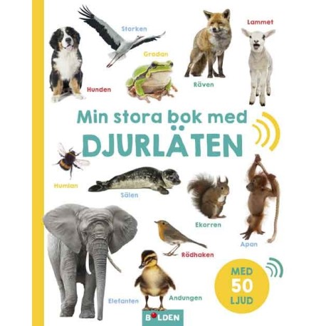 Min stora bok med djurläten
