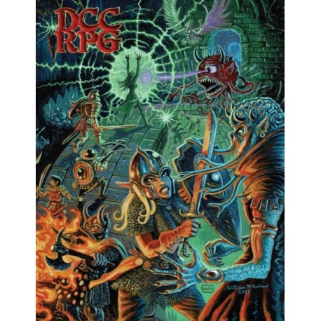 Dungeon Crawl Classics Core Rulebook - William McAusland Cover
