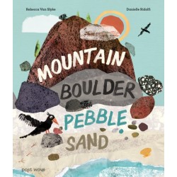 Mountain, Boulder, Pebble, Sand