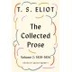 Collected Prose, Volume 2: 1929-1934