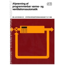 Anvisning 161: Afprøvning af programmerbar varme- og ventilati
