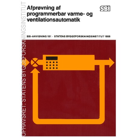 Anvisning 161: Afprøvning af programmerbar varme- og ventilati