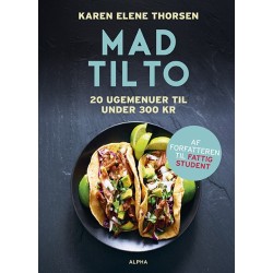Mad til to: 20 ugemenuer til under 300 kr.