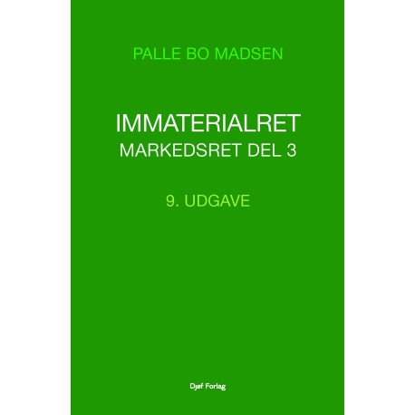 Immaterialret: – Markedsret Del 3