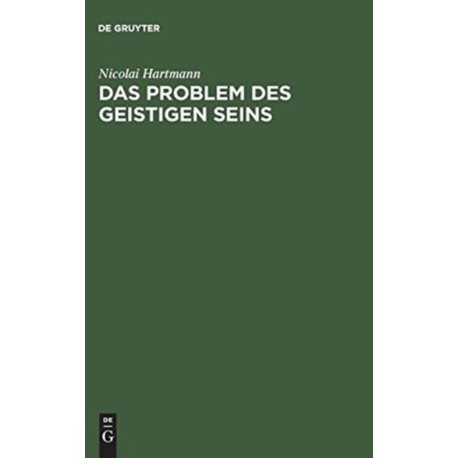 Das Problem des geistigen Seins