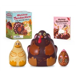 Holiday Turducken Mini Nesting Dolls