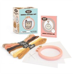 Smoko Friends Cross-Stitch Kit: Includes 4 Patterns