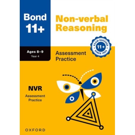 Bond 11+ Non-verbal Reasoning Assessment Practice Age 8-9