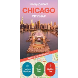 Chicago City Map, Lonely Planet