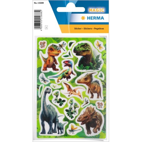 Herma stickers Magic dino verden (1)