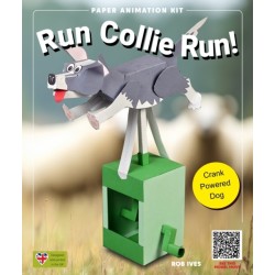 Run Collie Run paper animation Kit