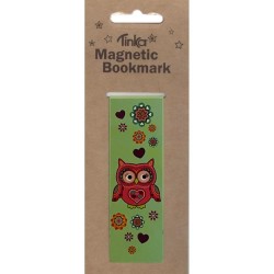 Magnetisk bogmærke - Ugler