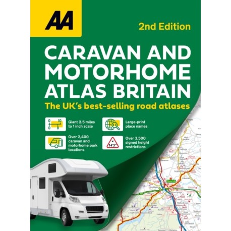 AA Caravan & Motorhome Atlas Britain