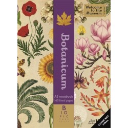 Botanicum A5 Notebook: A luxury gold-foiled Welcome to the Museum journal