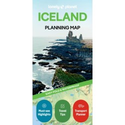 Lonely Planet Iceland Planning Map