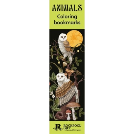 Animals Coloring Bookmarks