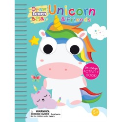 Draw, Learn & Play - Unicorn & Friends
