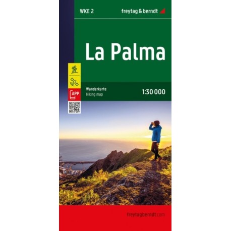 La Palma Hiking Map 1:30,000 scale: 1:30,000 scale