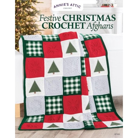 Festive Christmas Crochet Afghans