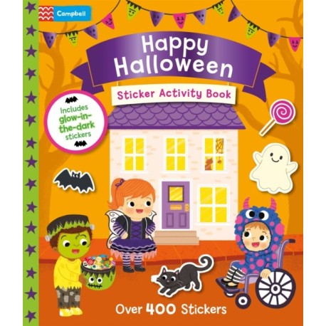 Happy Halloween Sticker Activity Book: With over 400 stickers