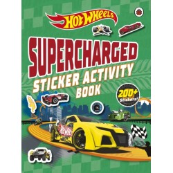 Hot Wheels: Supercharged Sticker Activity Book