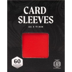 Deck Protector Sleeves - RED