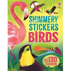 Shimmery Stickers Birds