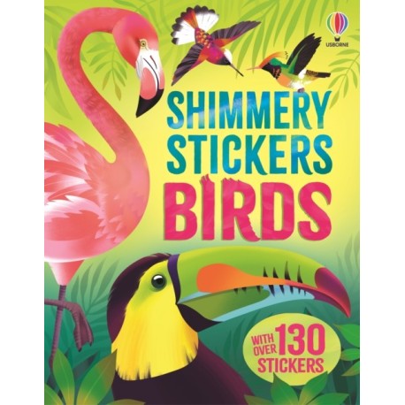Shimmery Stickers Birds