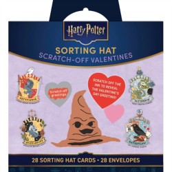 Harry Potter: Sorting Hat Scratch-Off Valentines: School Valentines