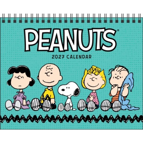 PEANUTS® 2027 Monthly Desk Calendar