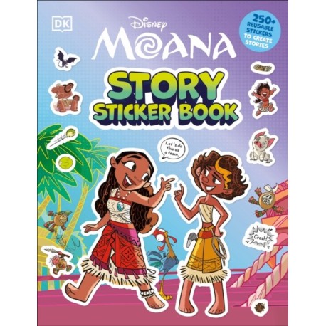 Disney Moana Story Sticker Book