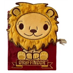 Harry Potter: Gryffindor Plush Lock & Key Diary